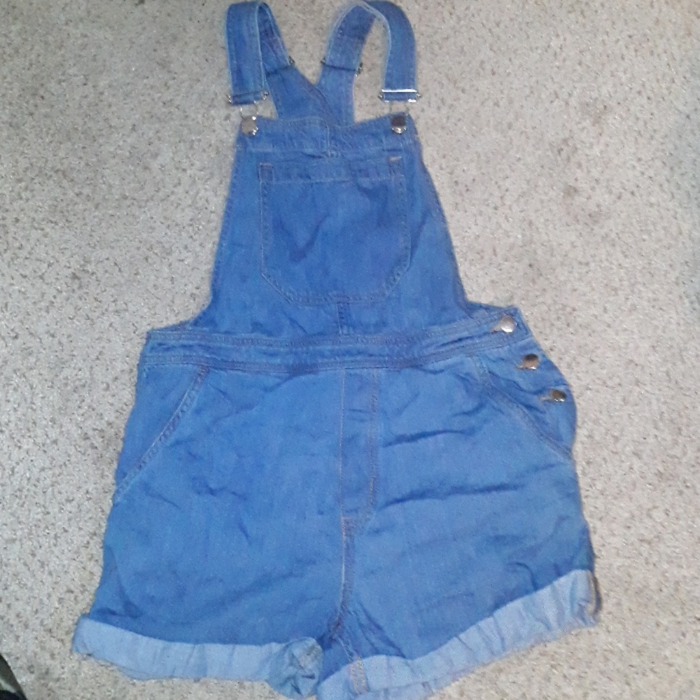 Denim overalls